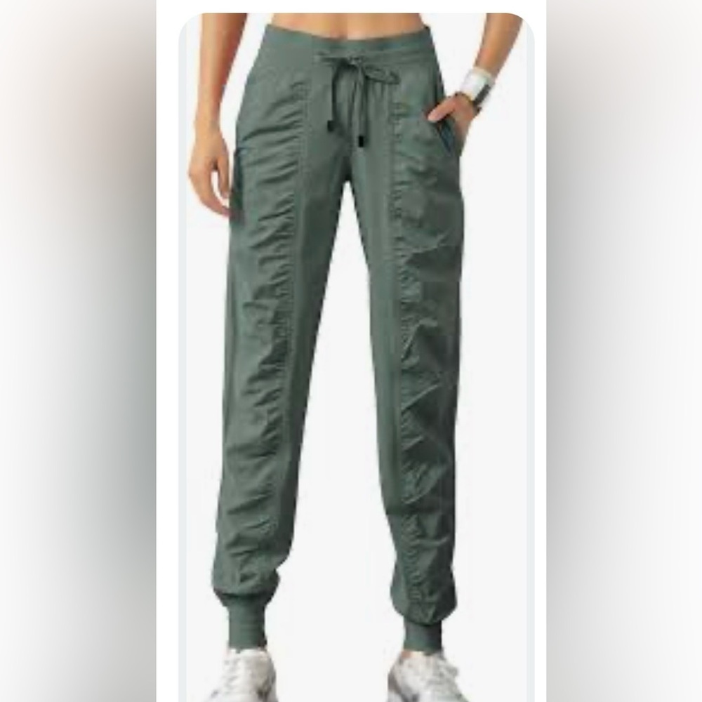 Lululemon Dance Studio Mid-Rise Joggers in green